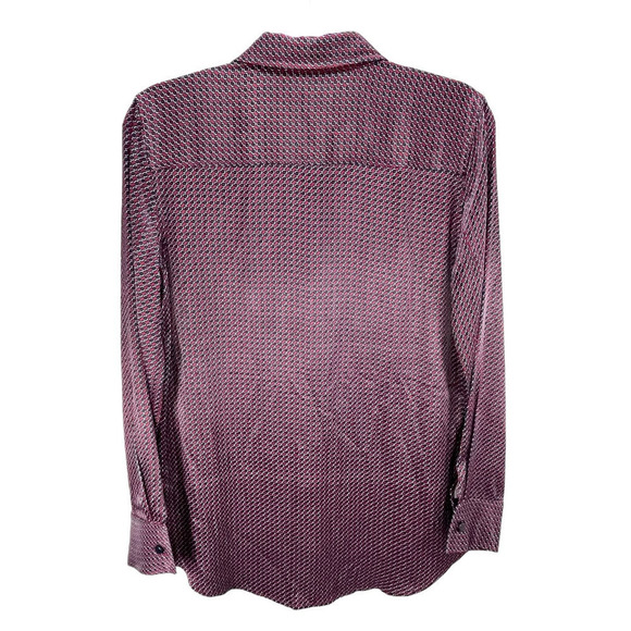 Equipment NEW Austine Shirt In Tawny Port Multi Long Sleeve Print Top S‎ - Picture 3 of 12